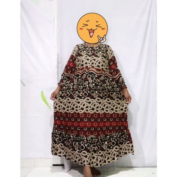 Gamis Gajah Putih Menyusui | Gamis Rayon Premium | Daster Longdres Gajah Putih | Daster Murah