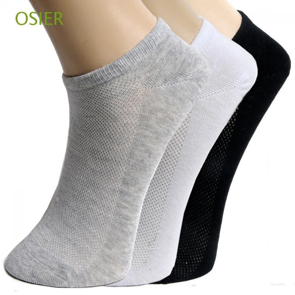 Kaos Kaki Ankle Bahan Mesh Breathable Warna Hitam Putih Kaos Kaki Ankle Bahan Mesh Breathable Warna Hitam Putih