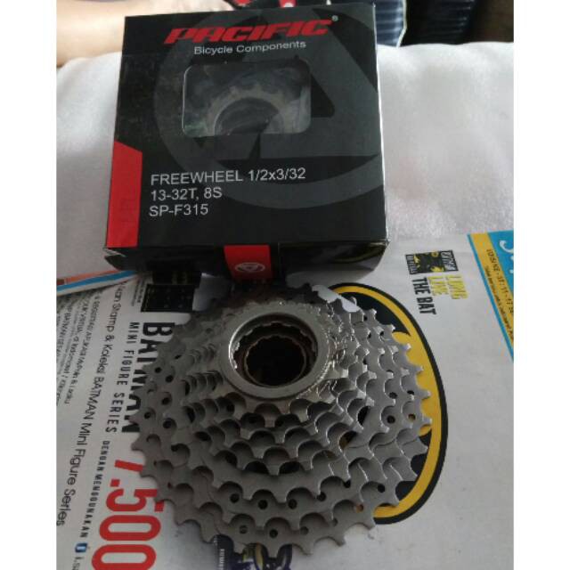 Sprocket 8 Speed Ulir / Drat Pacific
