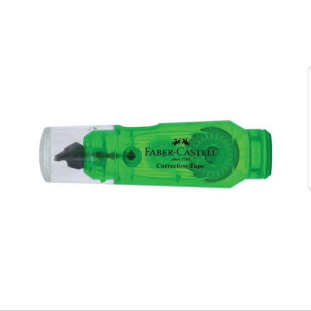 

Mini correction tape green faber castell / Tipe X kertas