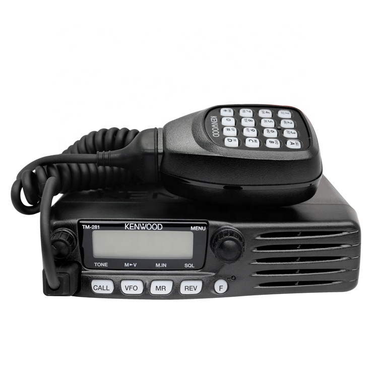 RIG Kenwood TM 218A singleband VHF (136-174mhz) Japan Garansi 1 Tahun Walkie talkie | Radio Mobil TM-281A 65Watt / Radio Rig TM218A TM 281A radio Kenwood