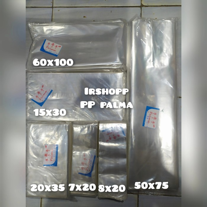 

Ginger- pp palma 1kg kantong plastik banyak ukuran pilih dikolom variasi - 60x100