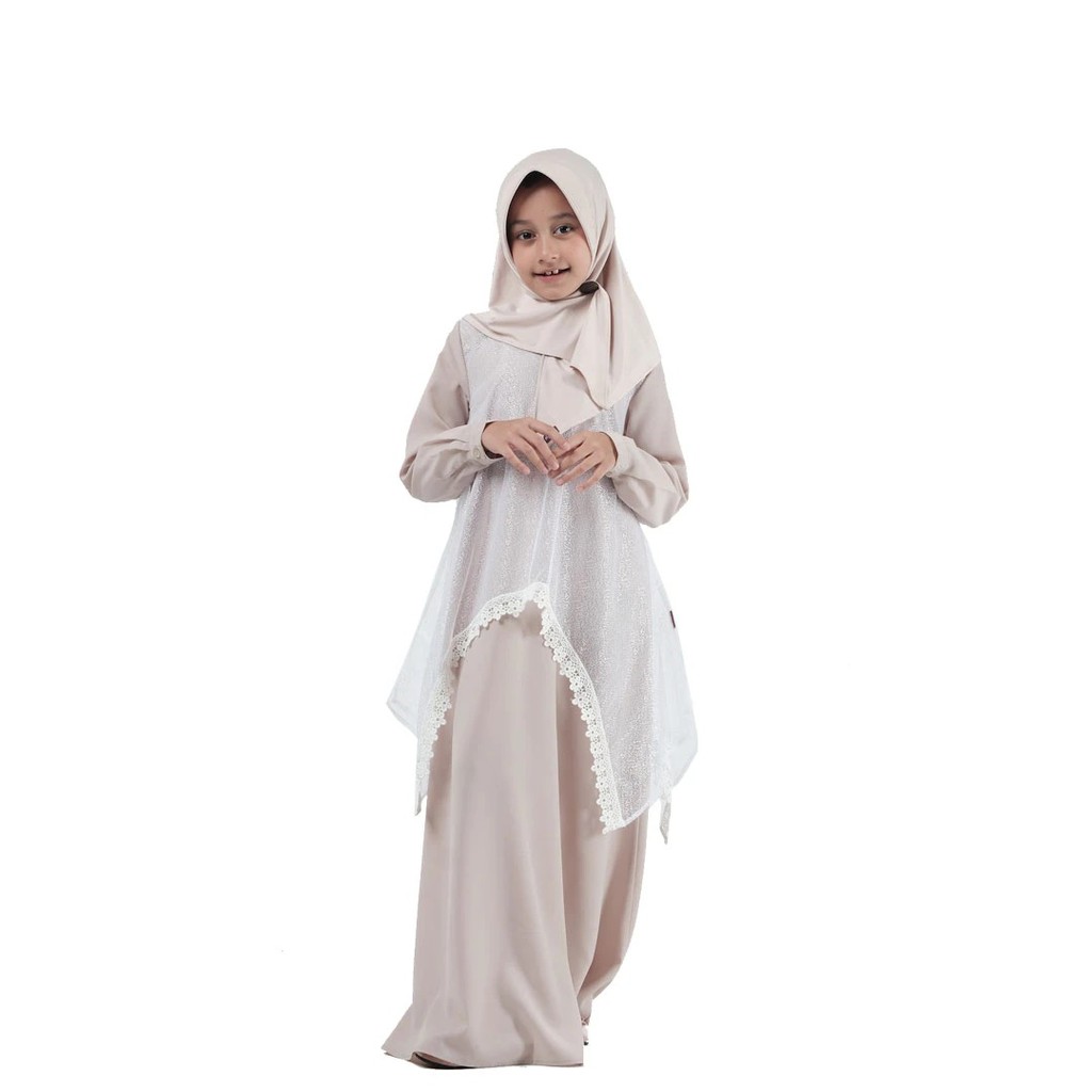 Elzatta Baju Anak Perempuan Gamis Anak Stelan Anak Pakaian Muslim Anak Perempuan Elzatta Murah Sarimbt Helvia Girl Shopee Indonesia