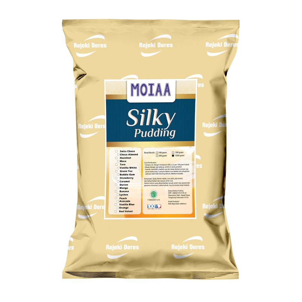 

Moiaa 1 Kg Moia Premix Silky Pudding 1000 gram | Pudding Sutera Moya | TokoShobi