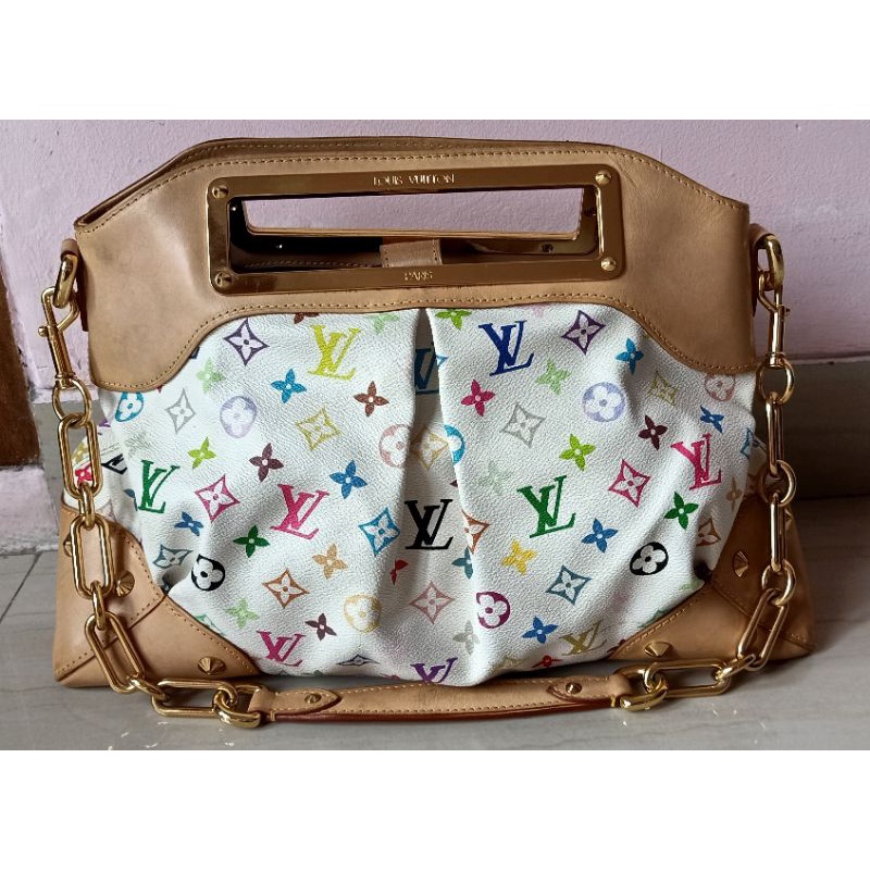 Rare Item Fast Sale Preloved LV Judy Multicolor