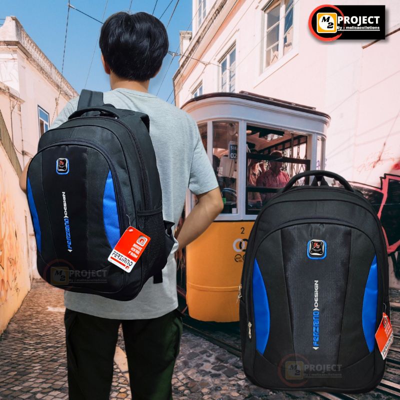 Tas Ransel Pria 25 Liter  Tas Sekolah Tas Kerja Gratis Westbags Gratis Raincover