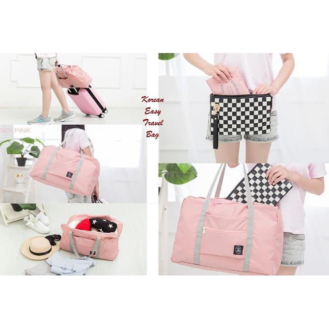Diskon Korean Easy Travel Bag (Tas travel ukuran besar, super praktis) Paling Bagus