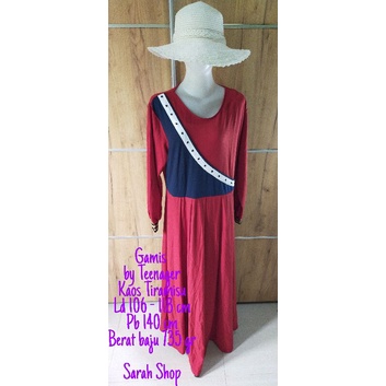 Gamis Remaja Kaos Tiramitsu. Mayzoy