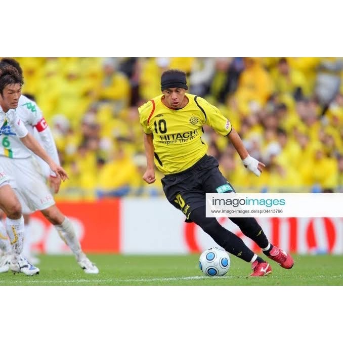 Jersey Club J-League Kashiwa Reysol Home Nameset Polos 09/10 2nd RARE Original