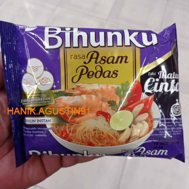 

Bihunku Asam Pedas