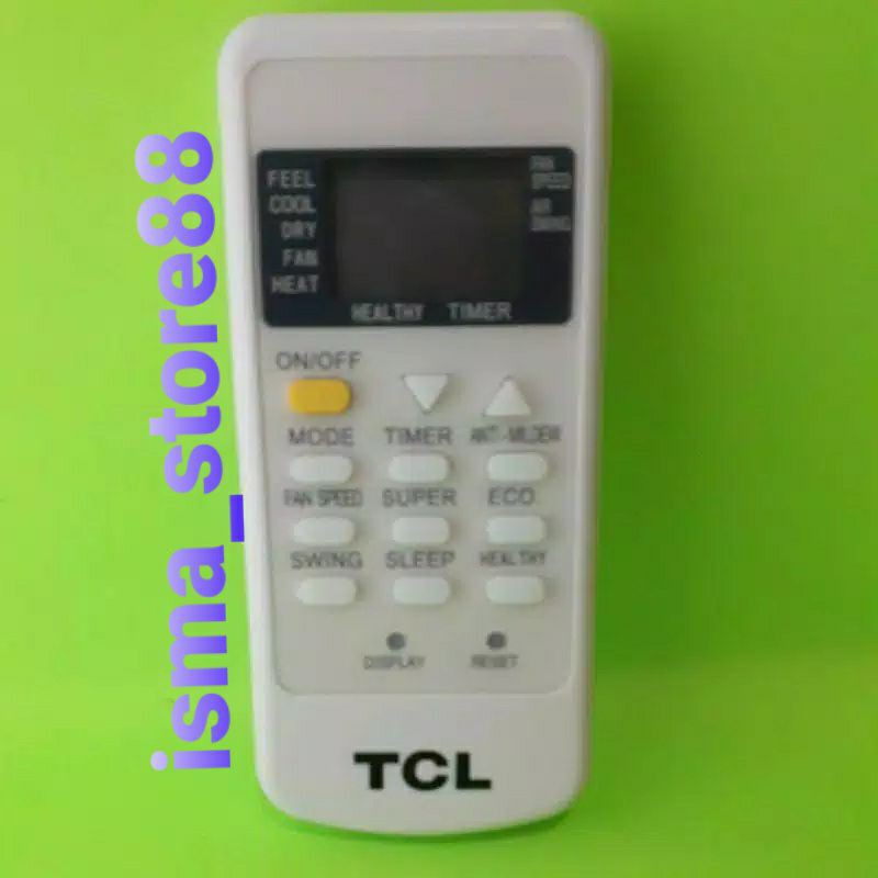 REMOT AC TCL/PANASONIK HEALTHY ANTI MILDEW