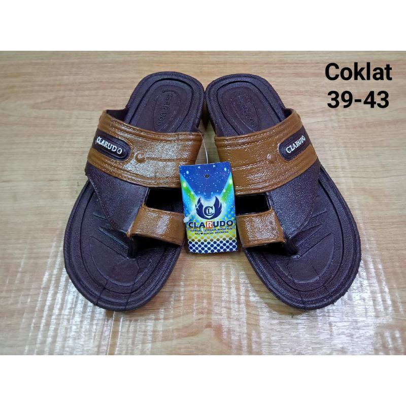 Sandal Selop Karet Clarudo Sandal karet pria dewasa