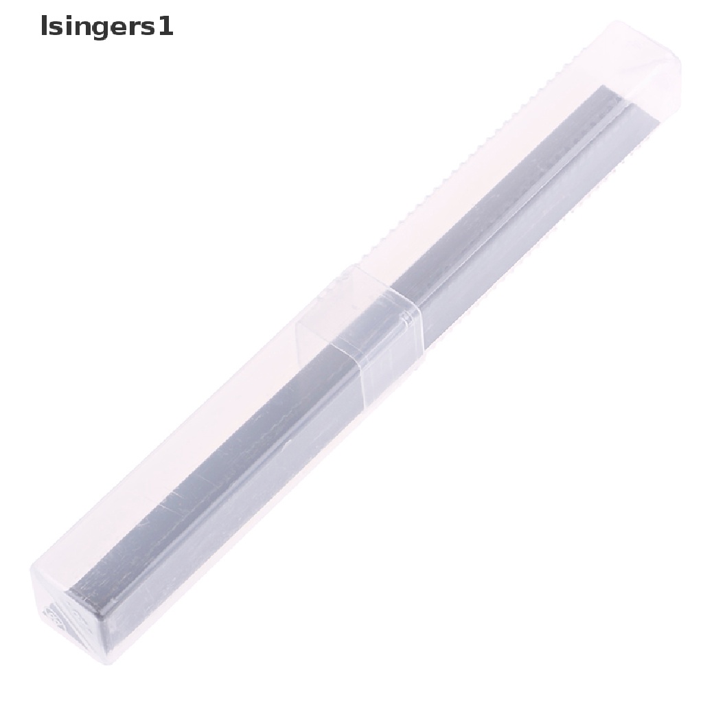 (lsingers1) 2pcs Alat Pemotong polymer clay Bahan Stainless Steel Ukuran 4 &quot;/ 8&quot;