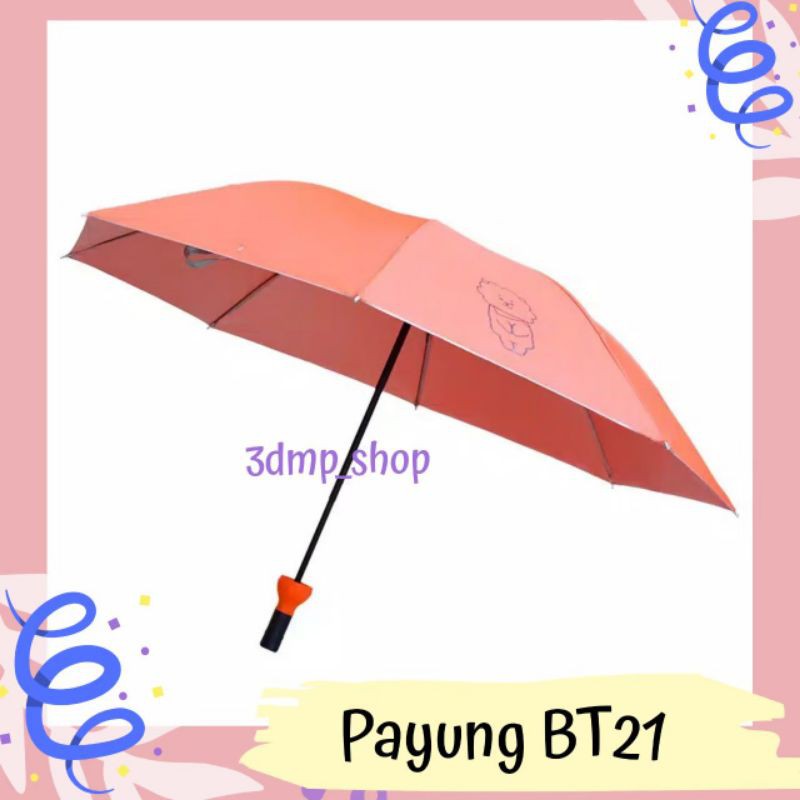Payung BT21 BTS Tata Mang Chimmy Koya Cooky Rj