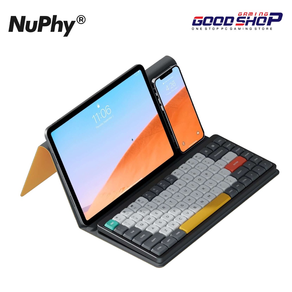 NuPhy Air75 NuFolio V2 Exclusive Leather - Keyboard Case