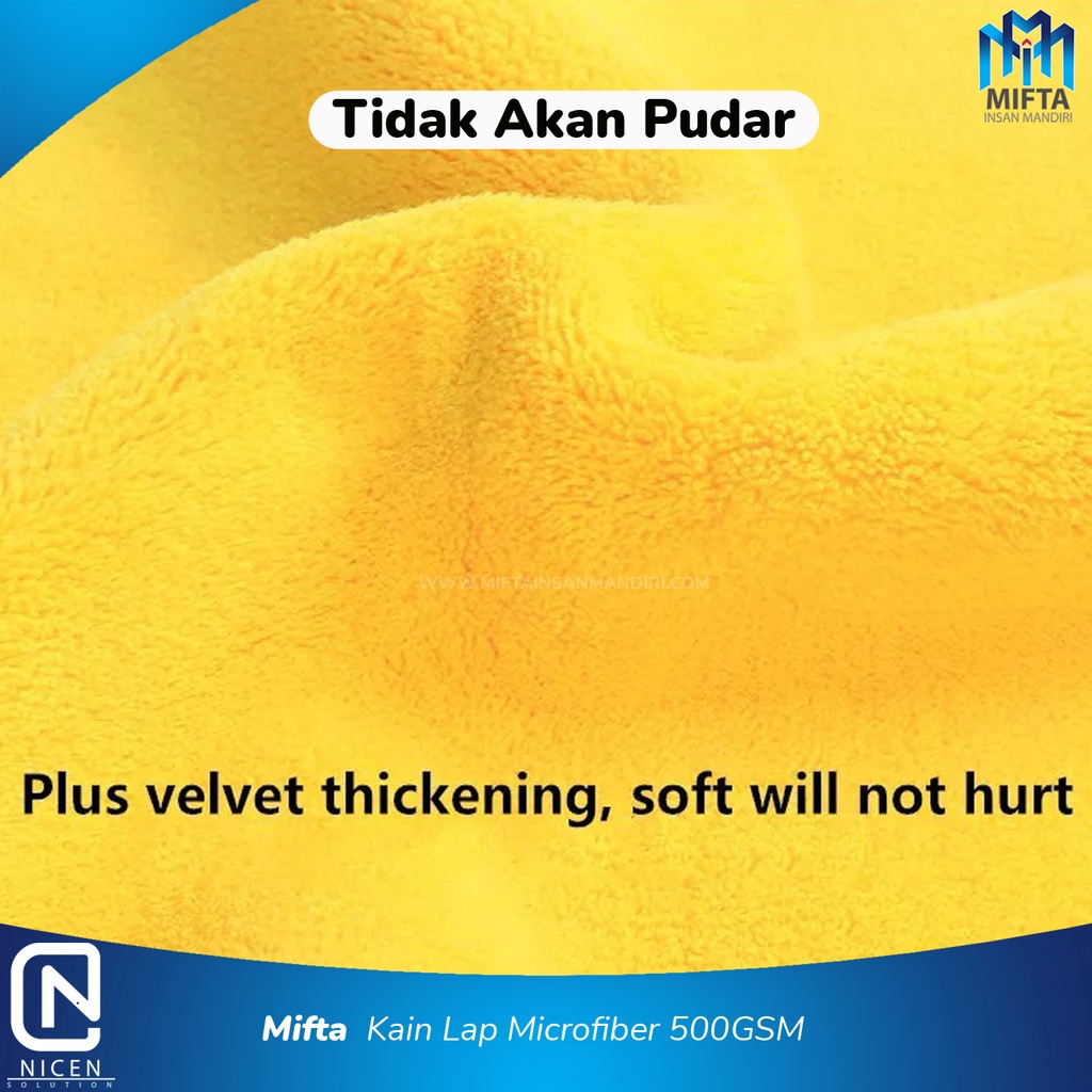 NICEN MIKROFIBER / KAIN LAP MICROFIBER 800GSM / MICRO FIBER LAP MOBIL