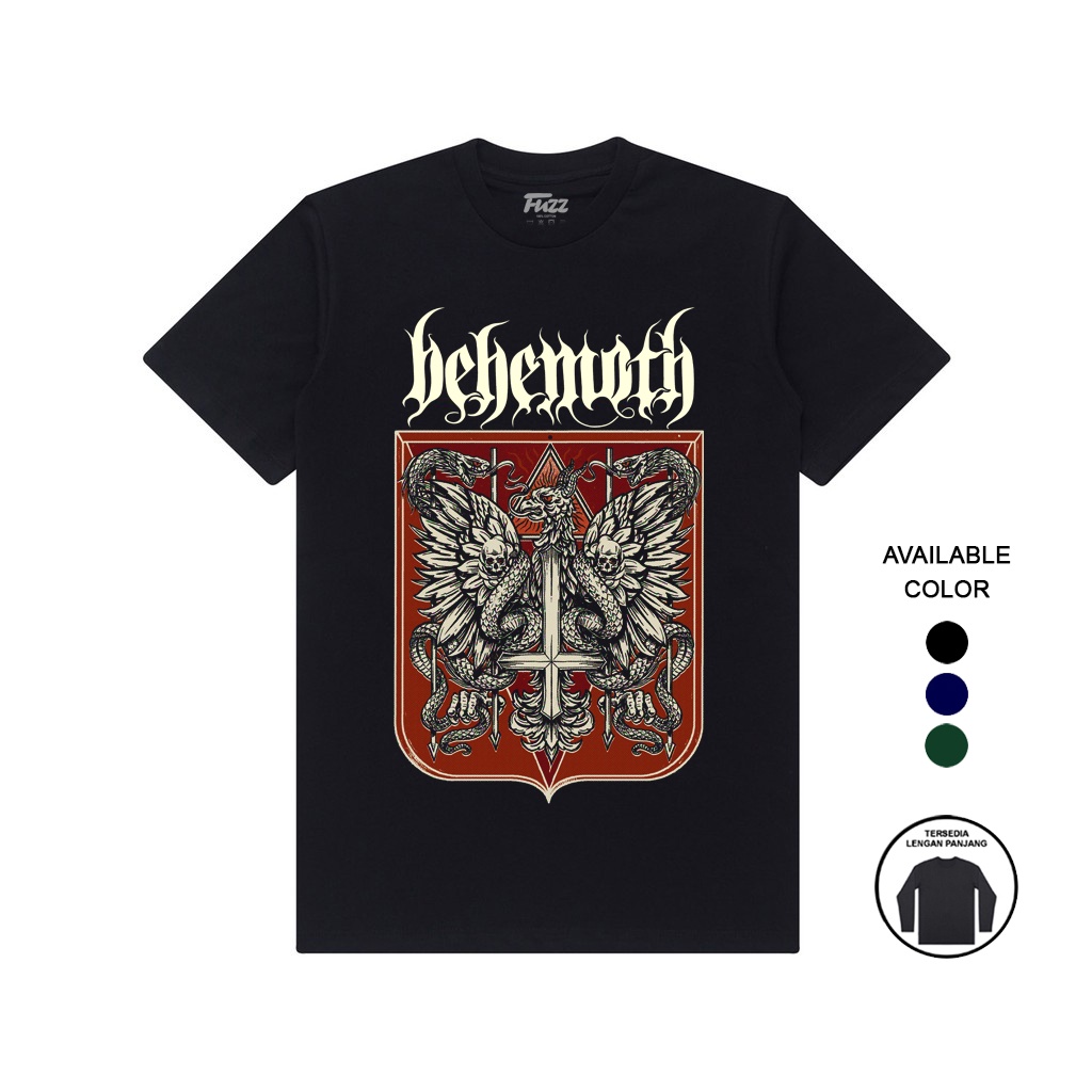 KAOS BAND METAL BEHEMOTH T SHIRT BAJU DISTRO MUSIK PRIA WANITA DEWASA ORIGINAL BANDUNG