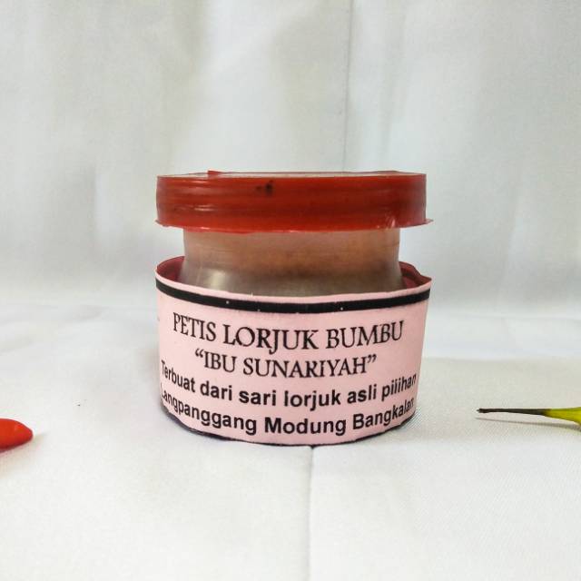 

Petis Lorjuk Bumbu Pedas