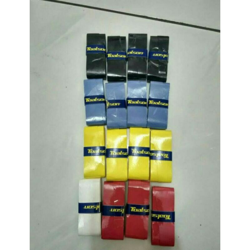 GRIP RAKET BADMINTON / TENIS TOALSON MADE IN JAPAN ORIGINAL 100% SOFT