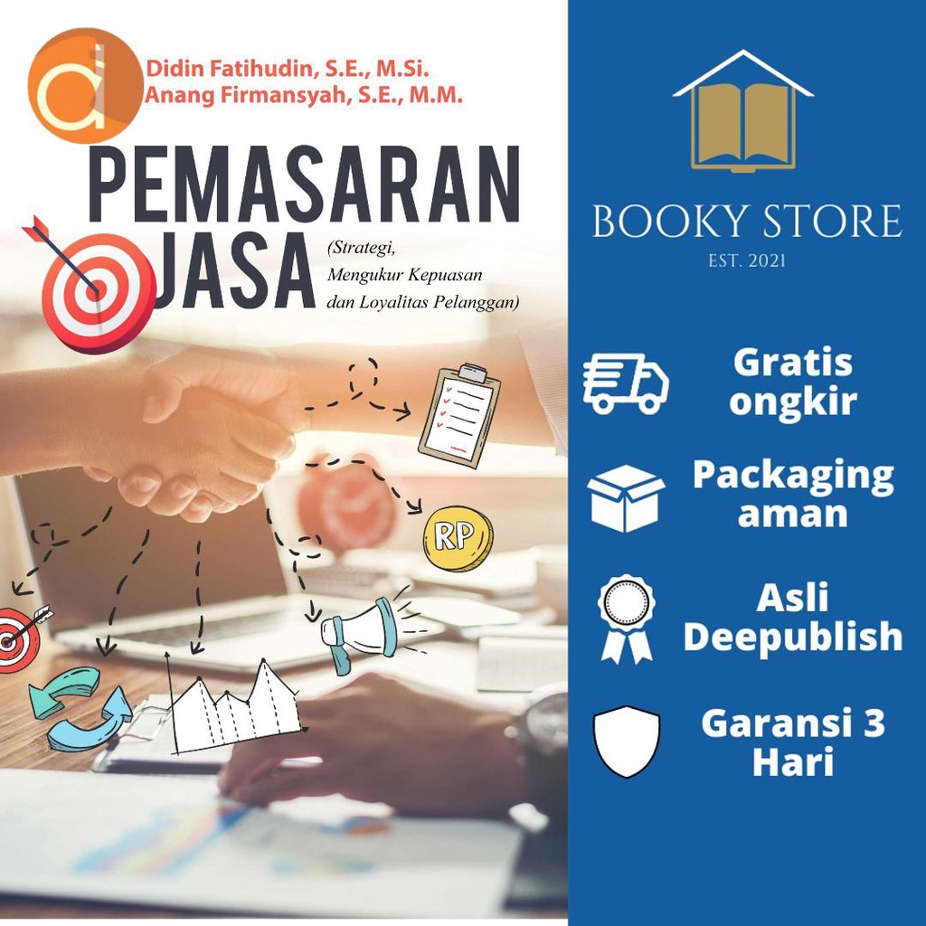 Jual Buku Pemasaran Jasa (Strategi, Mengukur Kepuasan Dan Loyalitas ...