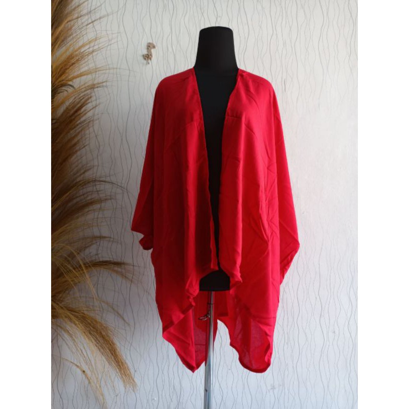 kardigan polos rayon bali