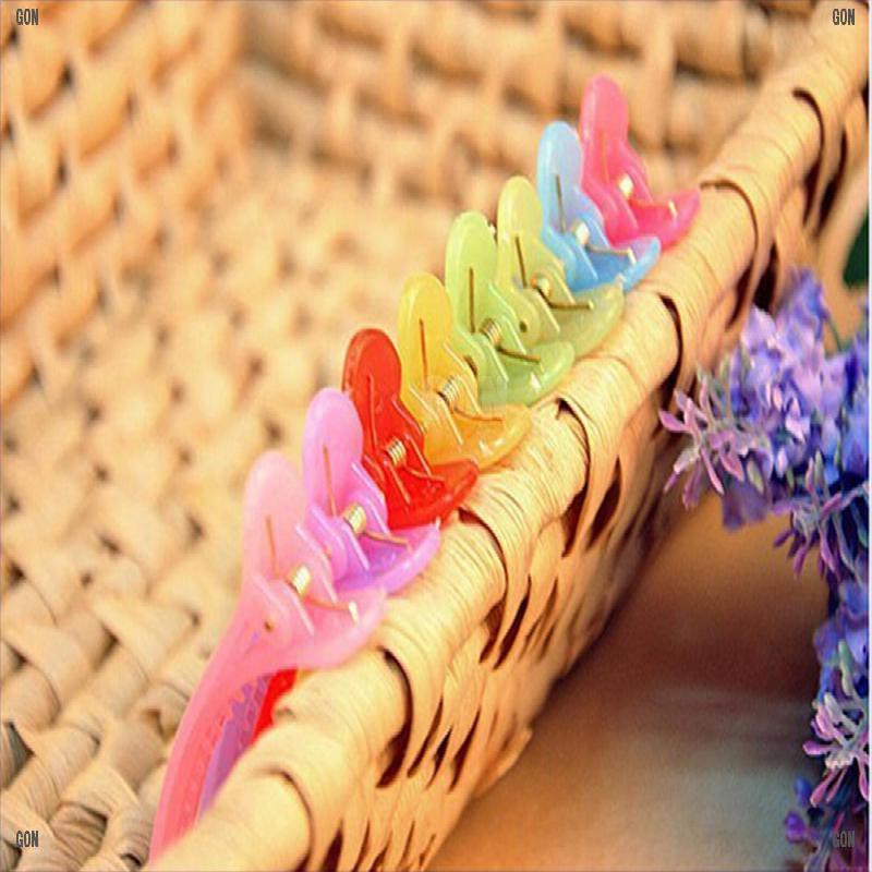 gongjing1 1pcs Fashion Girls’ Hair clips Mixed Color style Hair Accessories id