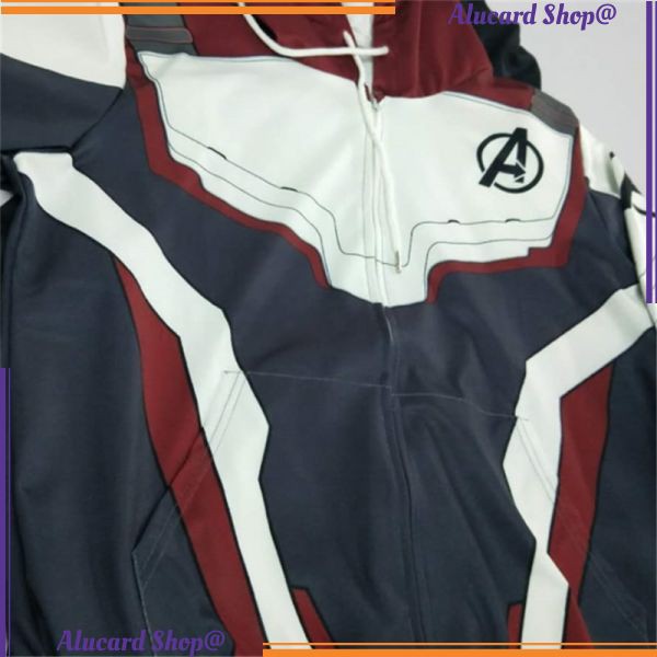Asli Import Marvel Avengers Endgame Anime Movie Hoodie Moletons Avengers Clothes Zippper Jacket Men