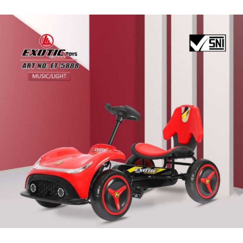 Mainan Anak Gokart Gowes Exotic ET 5888