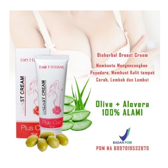 Bio Herbal Breast Cream Original BPOM/ORIGINAL/BPOM