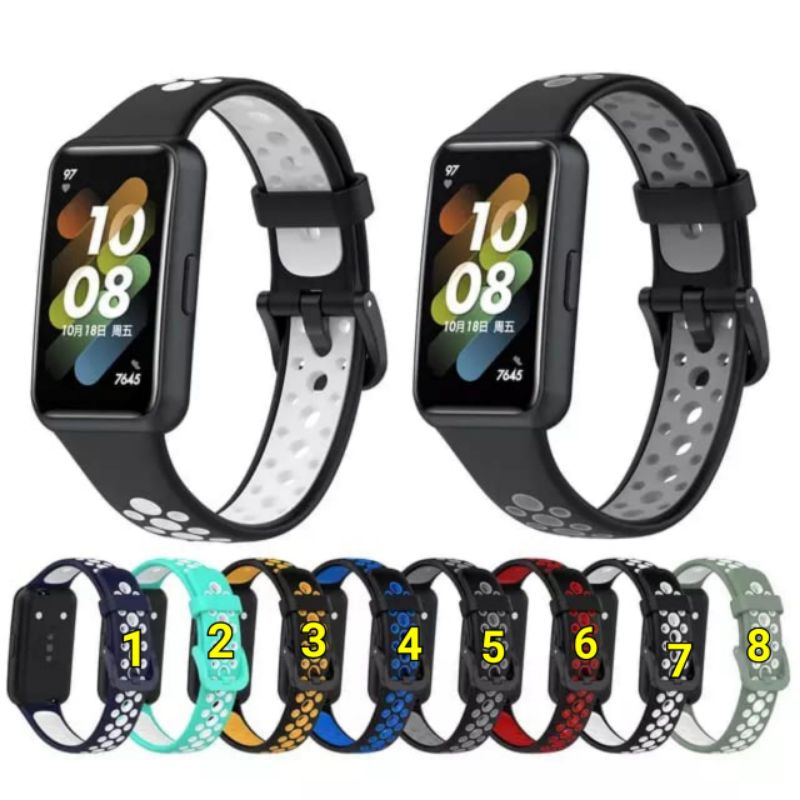 Strap Untuk Huawei Band 7 Nike Sport  Band watch Premium Sport Band Tali Pengganti Huawei Band 7