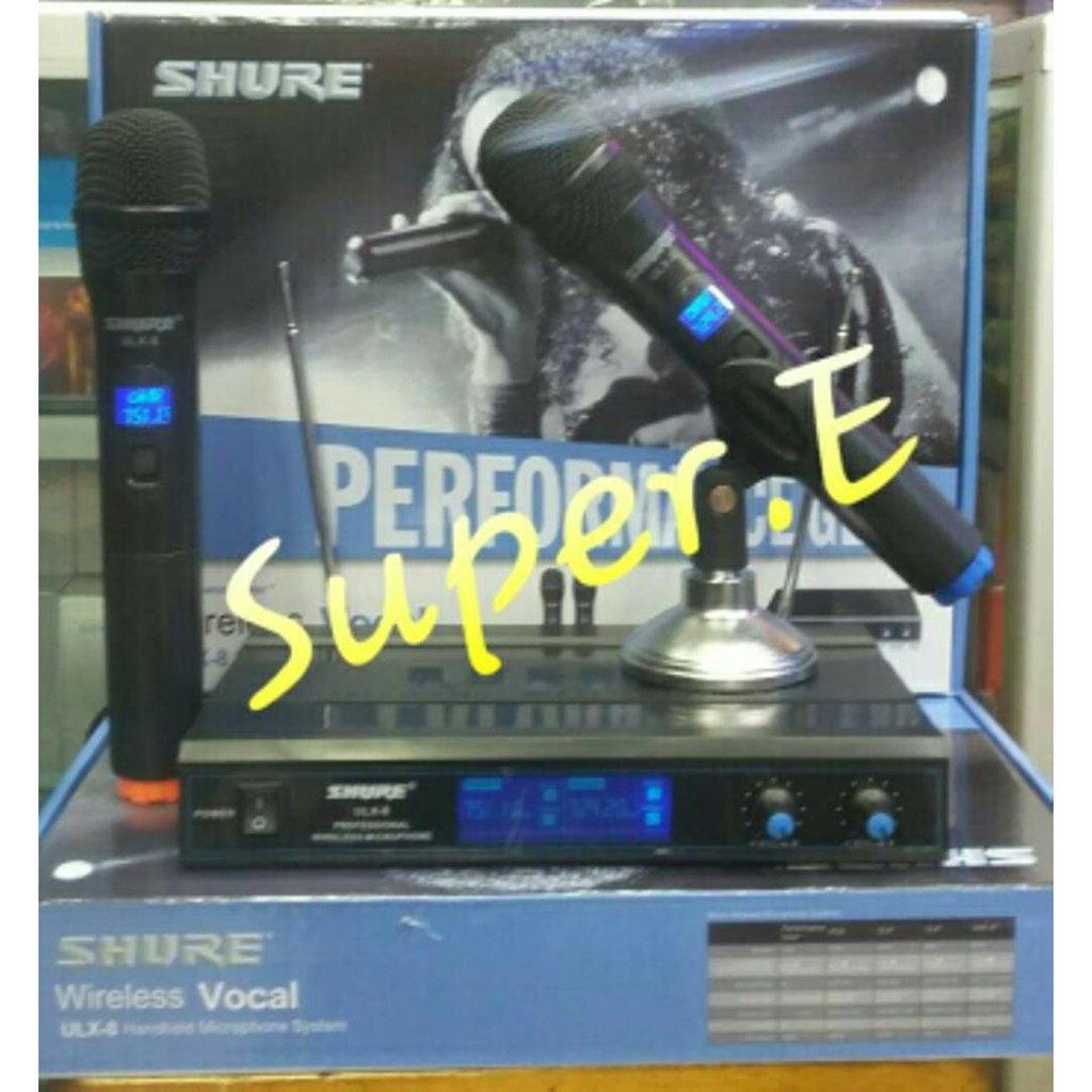 PROMO Mic Wireless Shure ULX 8 TERLARIS