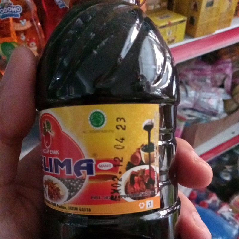 Kecap Enak cap Delima  845 gram dan 475 gram