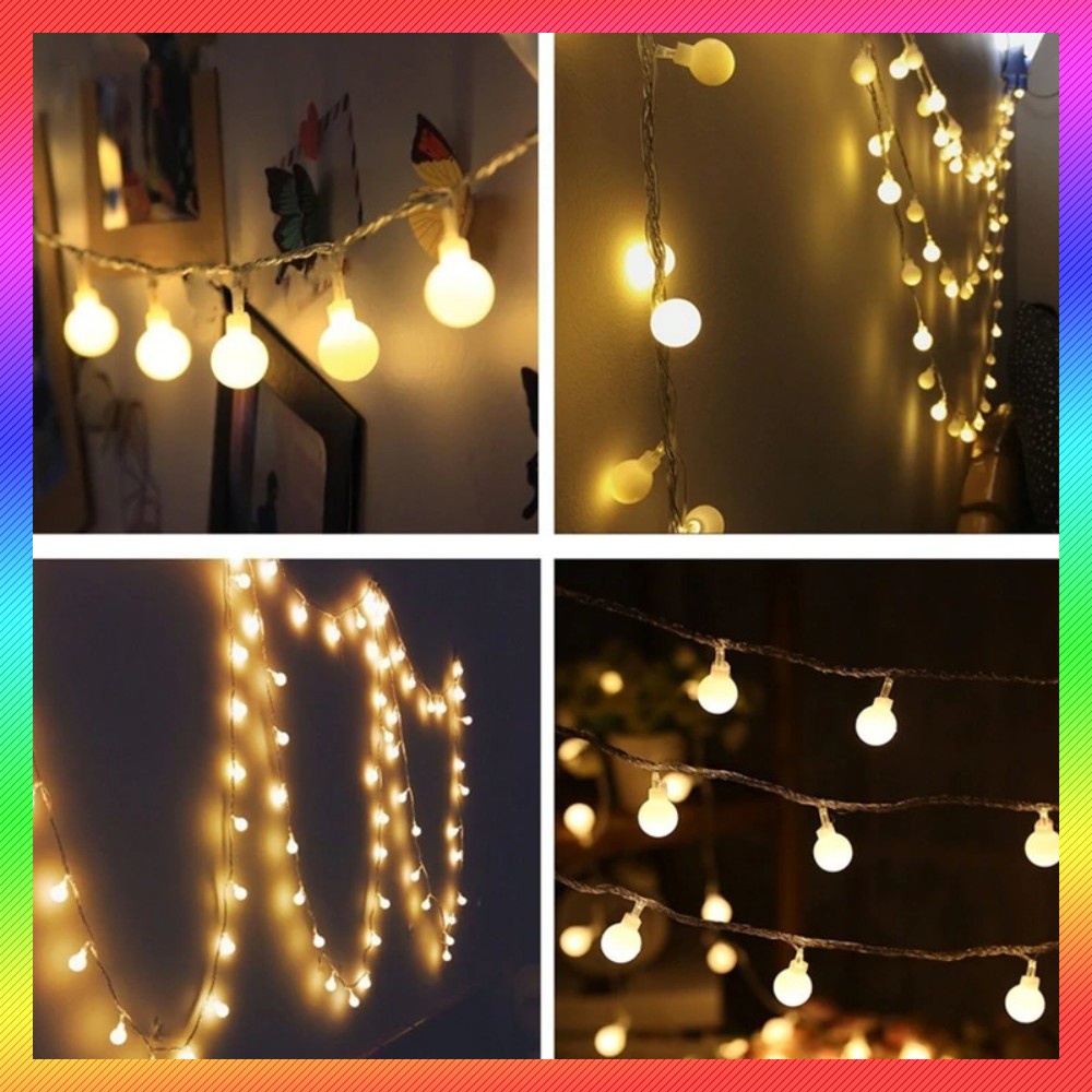 Grab Medan Lampu Hias Fairy String Light Garland 20 LED 3 Meters - XD200 RainBow XDISH