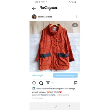 JACKET PARKA KANVAS NEARBY