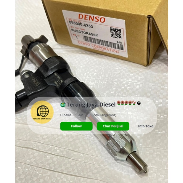 Injector Sk200-8 / Injektor SK 200-8 Kobelco 0950006353 095000-6353