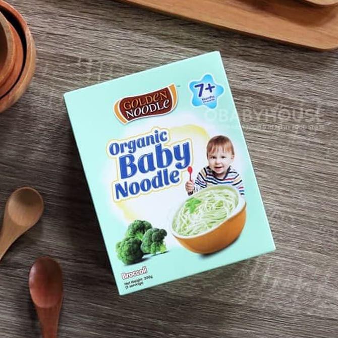 

Terlaris# Golden Noodle Organic Baby Noodle Broccoli 200Gr