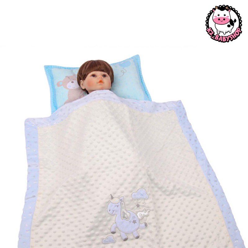 BABY K2 - Blanket / selimut bayi minky motif moon sheep