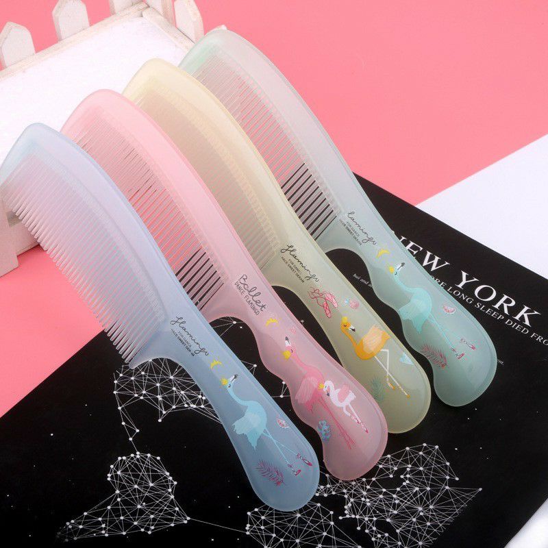 SISIR FANCY KARAKTER JUMBO BESAR - SISIR GAGANG 20CM - AISHU HAIR COMB - Sisir Gagang Karakter Sisir Rambut Karakter Lucu