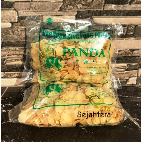 

Kerupuk / Krupuk Singkong Pedas Cap Panda 500gram