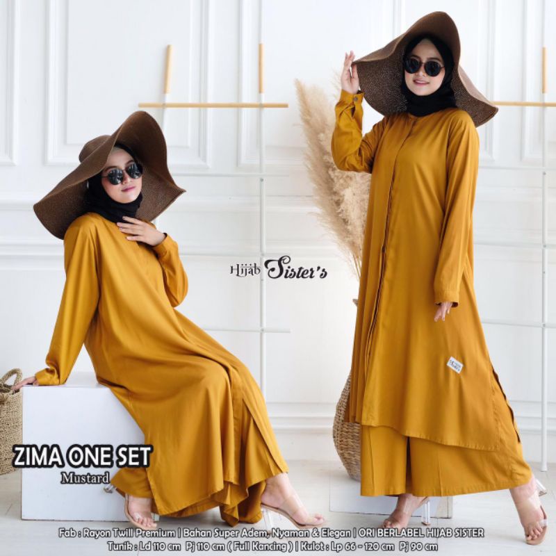 ZIMA ONE SET {Rayon Twill Premium}