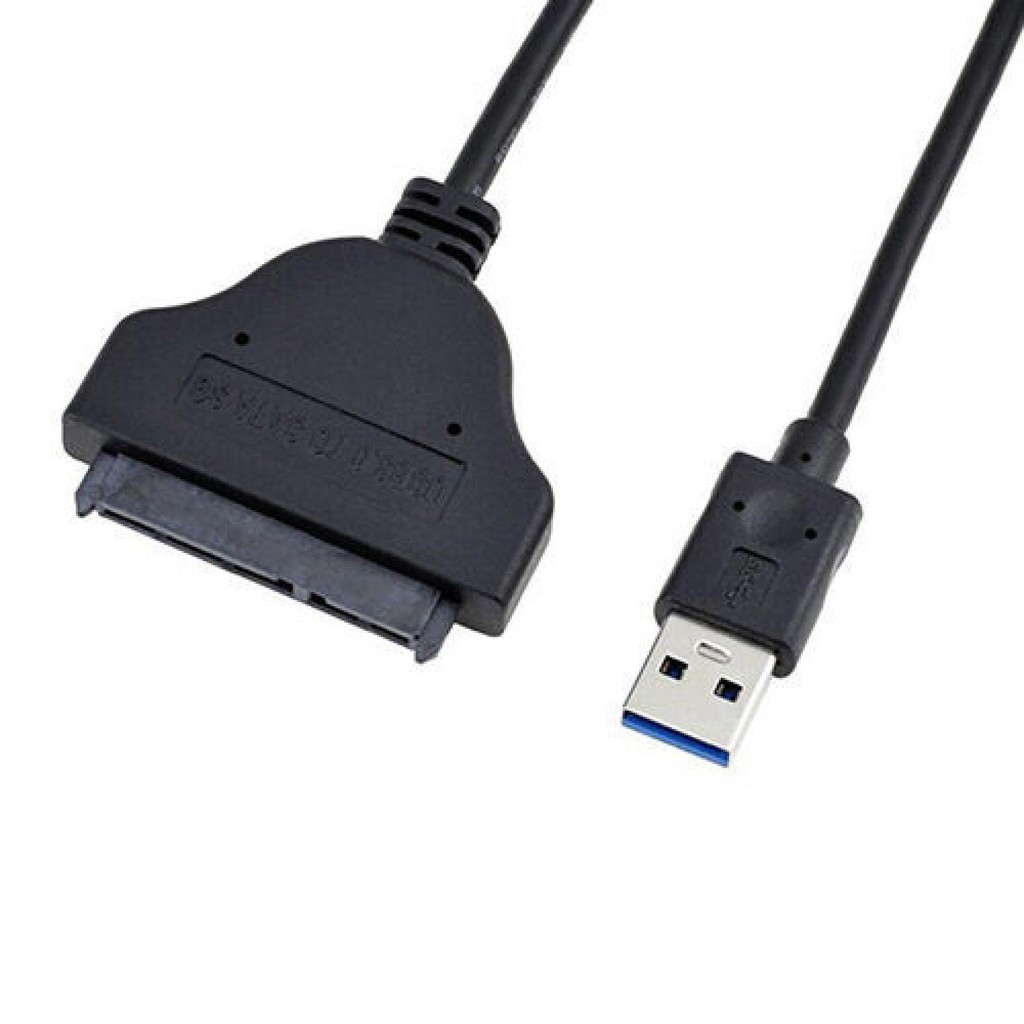 SATA to USB 3.0 HDD / SSD Adapter [Hitam]