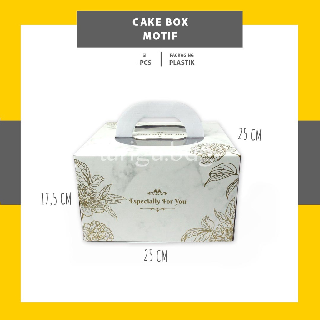 CAKE BOX CAKE BOKS - KOTAK KUE BOKS DUS KUE - BOX BOLU KOTAK BOLU - DUS KUE BOLU CAKE PACKAGING KUE BOLU