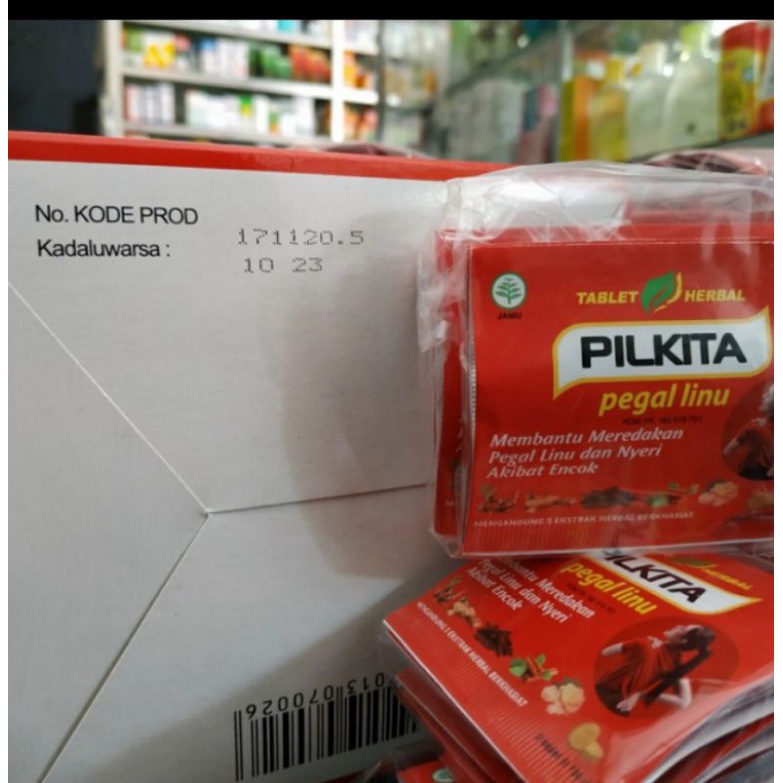 PIL KITA 1 STRIP 2 TABLET pilkita