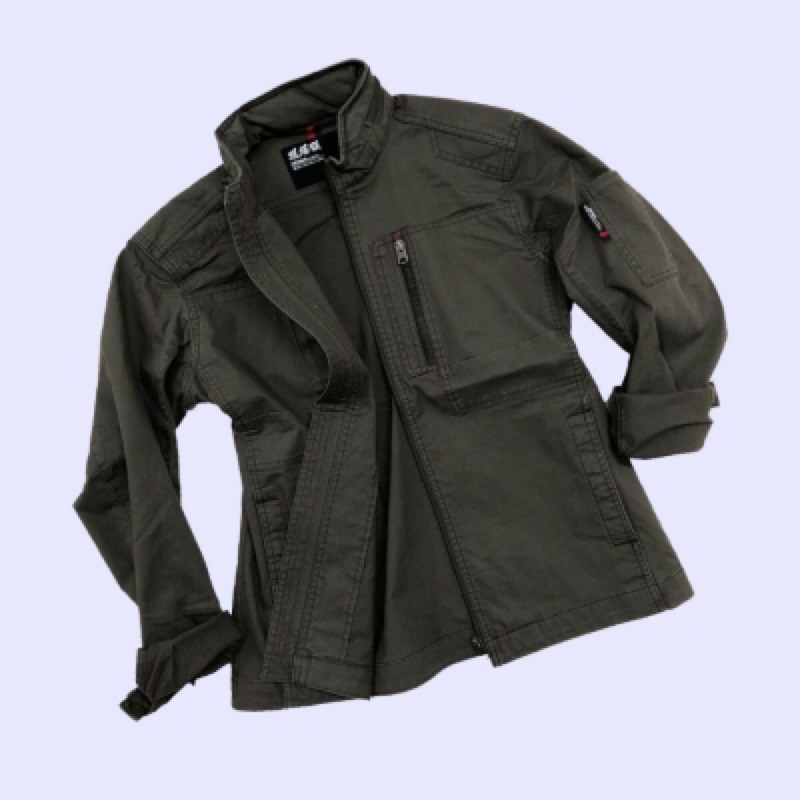 GenB Utility Hood Jacket Olive - Jaket Pria Branded