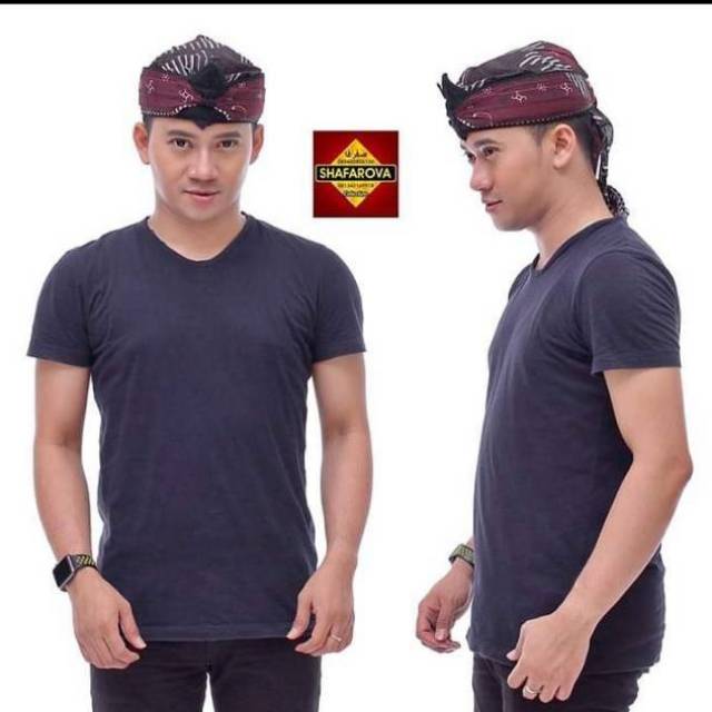 PECI BATIK IKET kepala totopong udeng iket sunda praktis kiwari blangkon modern shafarova