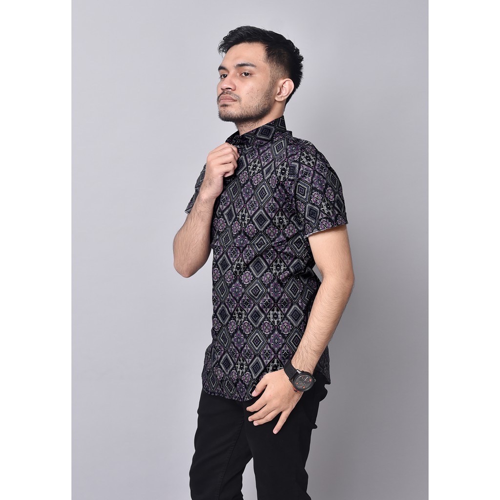 Flash Sale Maciku Store Kemeja Batik Pria Songket Best Seller Lengan Pendek Batik Pendek Batik Songket Premium z1k0jZuJb519