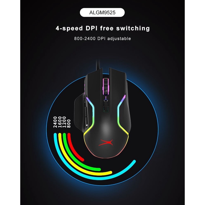 Altec Lansing ALGM-9525 Gaming Mouse