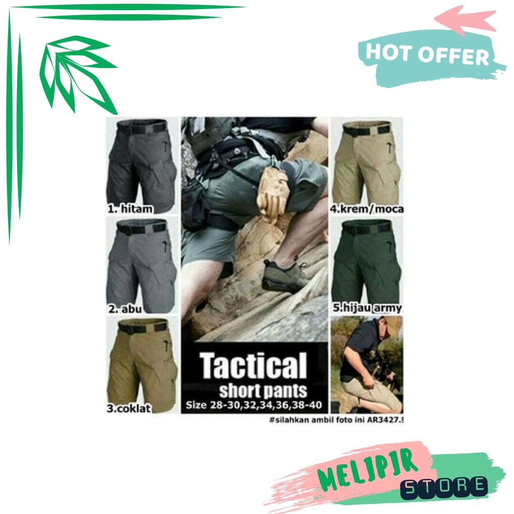 CELANA TACTICAL PENDEK OUTDOOR / CELANA BLACKHAWK TACTICAL PENDEK