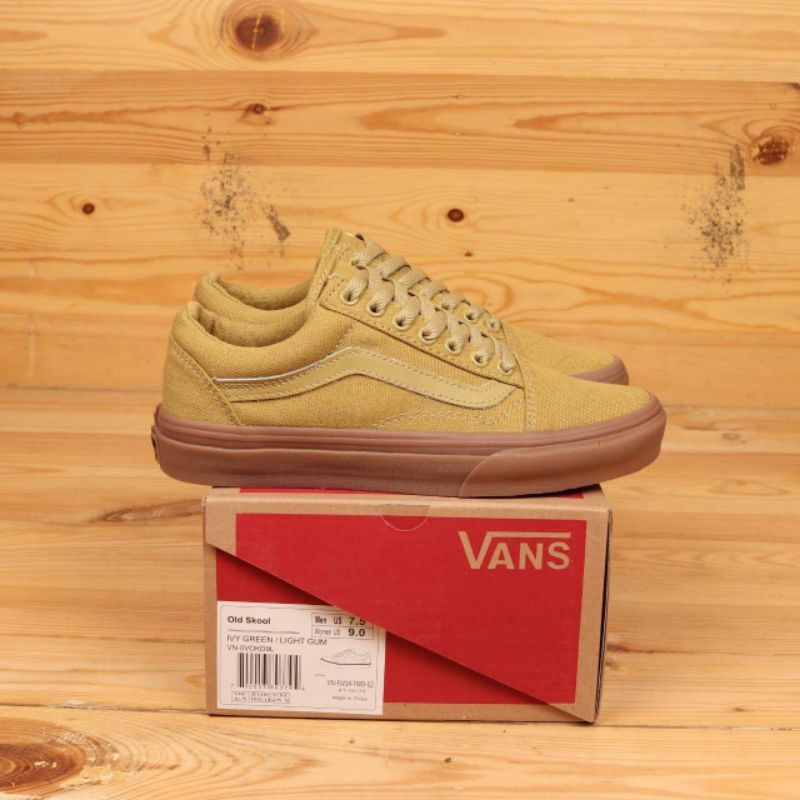 Vans Old Skool Ivy Green / Light Gum