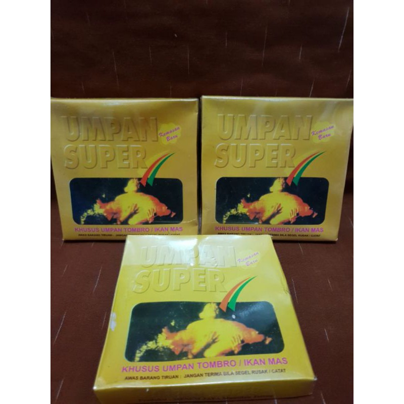 Jual Umpan Ikan Mas Umpan Super Tombro Kuning Shopee Indonesia